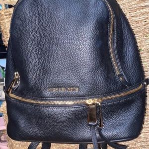 Michael Kors Rhea Medium Leather Backpack